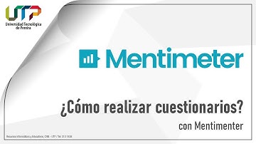 Cómo realizar cuestionarios con Mentimeter