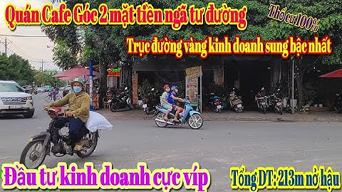chủ kẹt tiền cần bán nhanh quán Cafe Góc 2 mặt tiền (224)thuận an bình dương