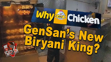 MUST TRY! Why Chicken GENSAN Grand Opening — Biryani + Roasted Chicken
