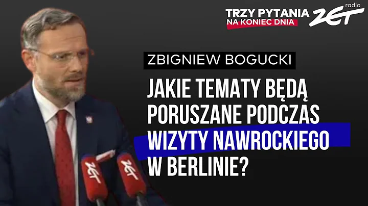 Reparations are a vital Polish interest - Zbigniew Bogucki in Three Questions at the End of the Day
