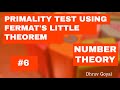 Number Theory Complete Series #6: Primality Test with Fermat's Little Theorem