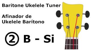 Vignette de la vidéo "Baritone Ukelele Tuner - Afinador de Ukelele Barítono"