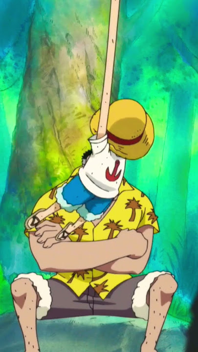 Kakek Garp seperti monster bagi Luffy 🤣🤣🤣