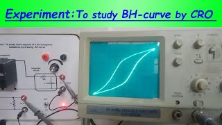 BH Curve experiment || Hysteresis loop || Determination of energy loss