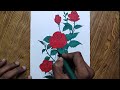 How to draw rose flowersrose flowers drawing