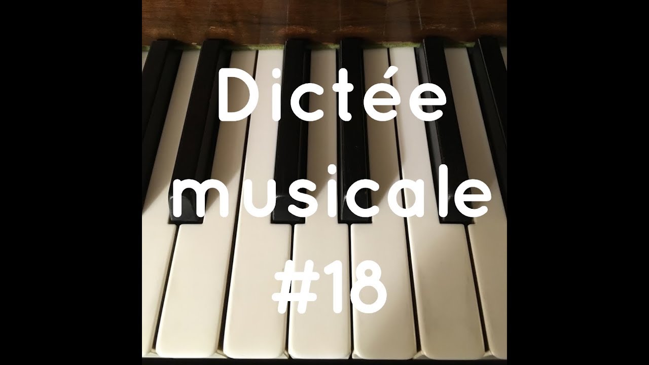 Studio Musical VP - Dictée musicale #18