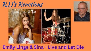Reaction to Emily Linge & Sina - Live & Let Die (Paul McCartney and Wings cover)