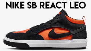 Nike Sb React Leo Electro Orange