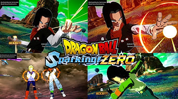 Dragon Ball Sparking Zero All Android 17 Super and Ultimate Attacks