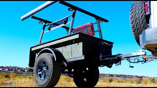 DIY OffRoad Overland Trailer Build | Part 3 Bedrack