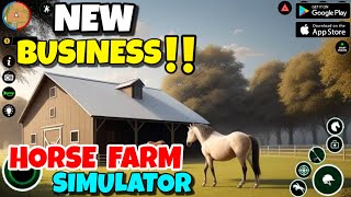 We Opened A New Business | Horse Farm Simulator Mobile screenshot 4