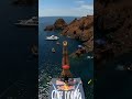 Amazing Handstand At 27m 🤯 | Cotê d’Azur Cliff Diving