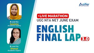 English Final Lap 3.0 Marathon | UGC NET Exam June 2023 | Aifer Education screenshot 4