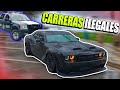 ESCAPAMOS DE LA P0LICIA EN UN CHALLENGER HELLCAT || ALFREDO VALENZUELA