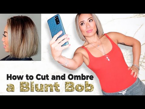 back to back highlights ombre hair technique for shadowed root- how to get  silver grey hair tutorial 