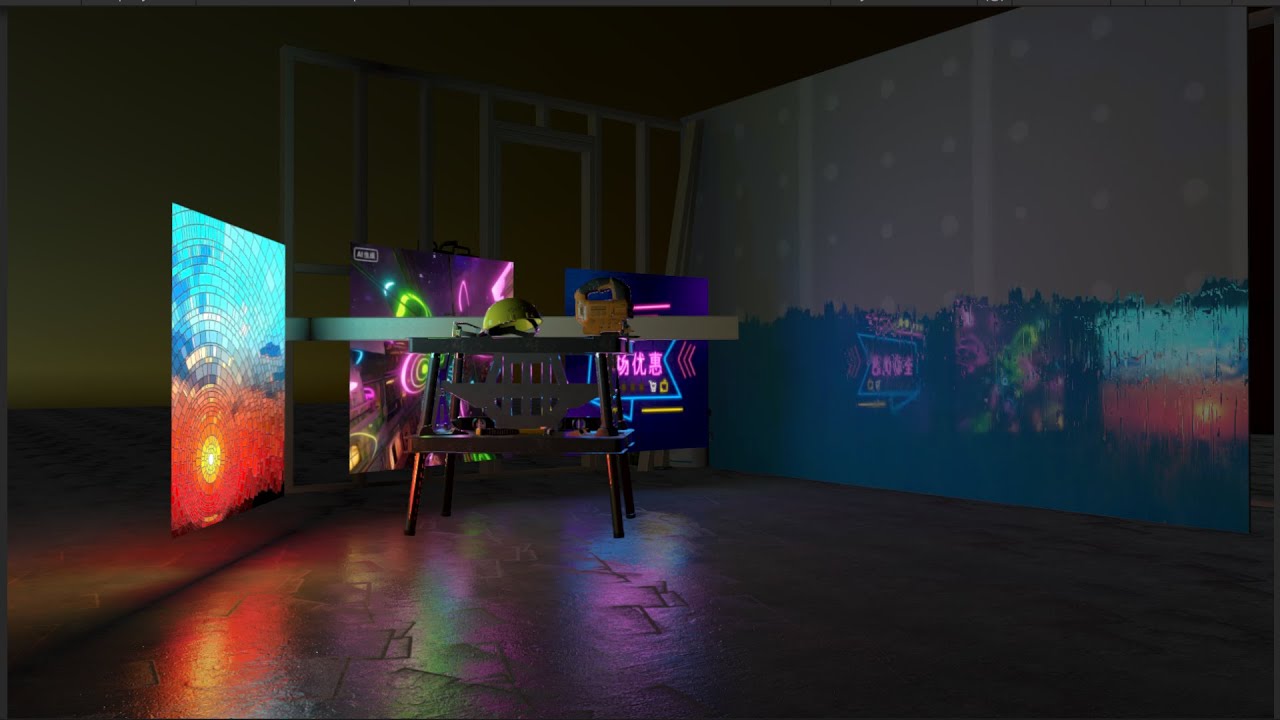 Unity Realtime Area Lights - YouTube