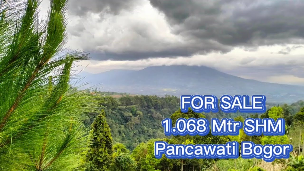 Tanah Dijual Pancawati Bogor (1.068 mtr) #jualtanah #pancawati #dijualtanah @aldipropertybgr915