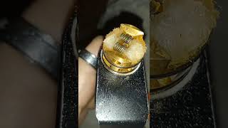 Round Simplex wire in NI90:presentazione e attivazione in dual coil.ottima vaporosita(NK Ltd)#fyp #©