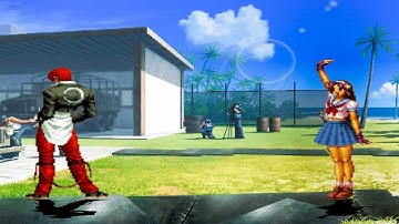 Iori vs Athena - KOF XI