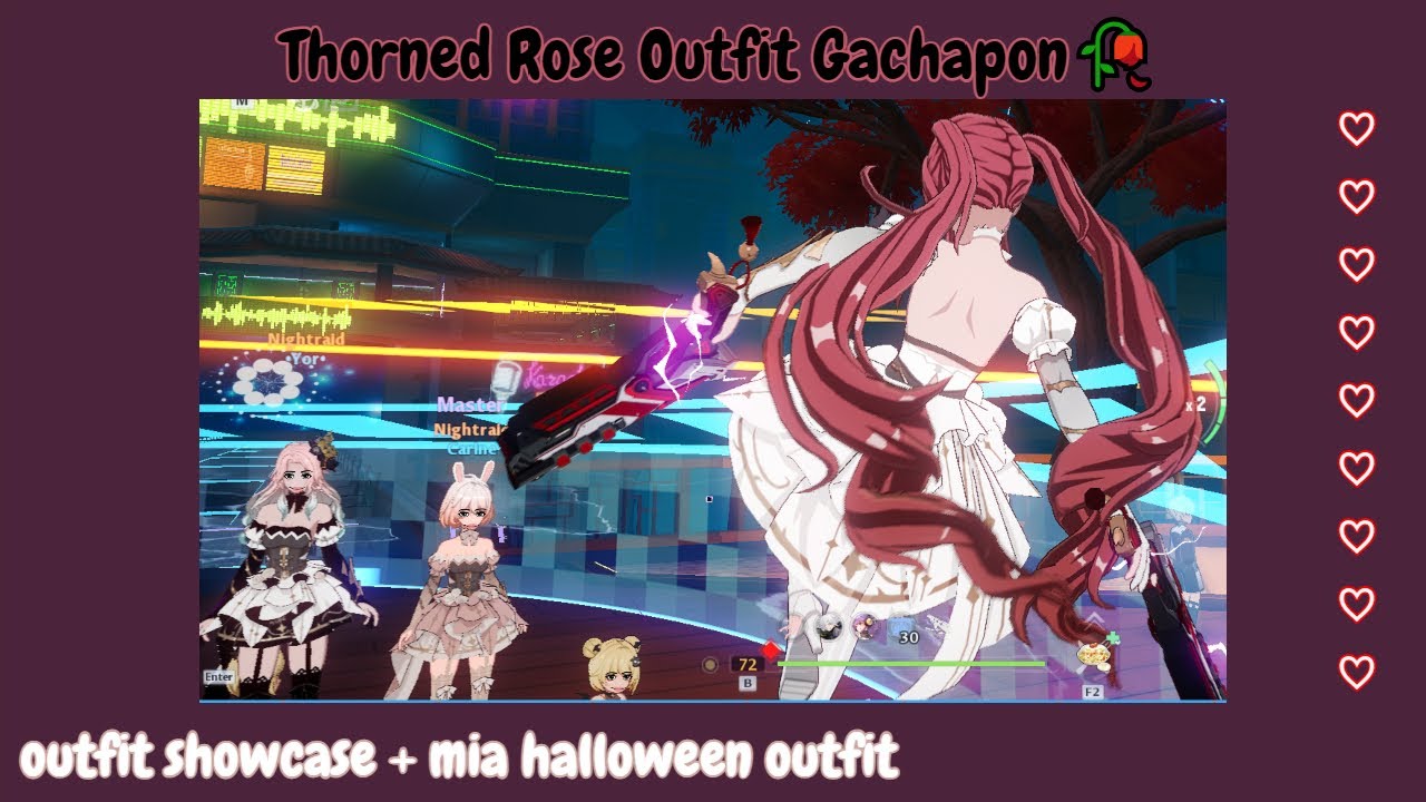 Thorned Rose Outfit Event 🥀 ToF Gachapon | unlucky :(
