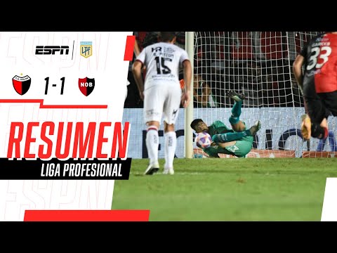 ¡EL SABALERO Y LA LEPRA DE HEINZE NO SE SACARON DIFERENCIAS! | Colón 1-1 Newell's | RESUMEN