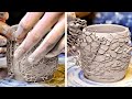 思わず見入っちゃう！粘土陶芸の工程||DIY傑作セラミック