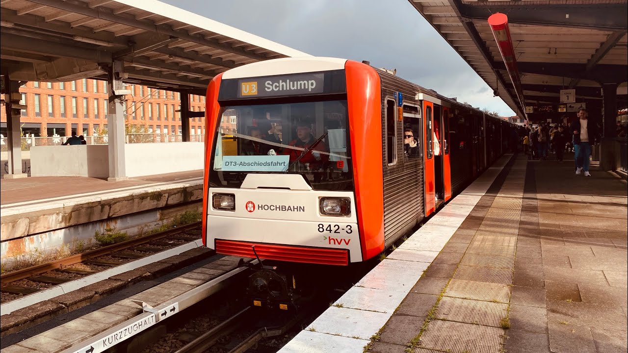 Tschüss legendärer DT3! - Abschiedsfahrt am 15. Oktober 2023 - YouTube