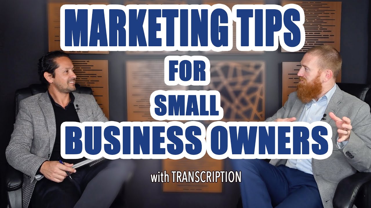 EXPERTS IN POWER PODCAST - MARKETING TIPS FOR SMALL BUSINESS OWNERS + TRANSCRIPTION