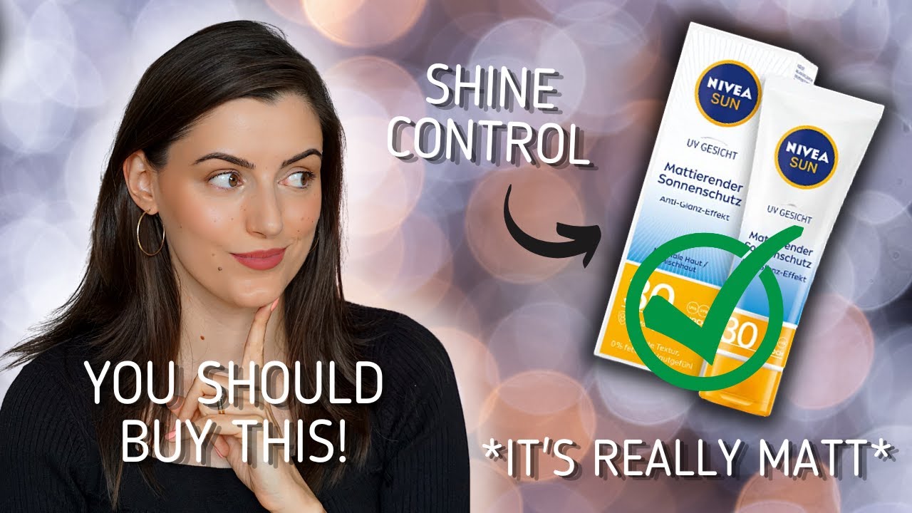 HERE IS WHY YOU NEED TO BUY NIVEA SHINE CONTROL MATTIFYING SPF 50 + UVA  DRUGSTORE SUNSCREEN 