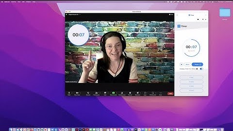 TECH TIP: Add a Timer in Zoom
