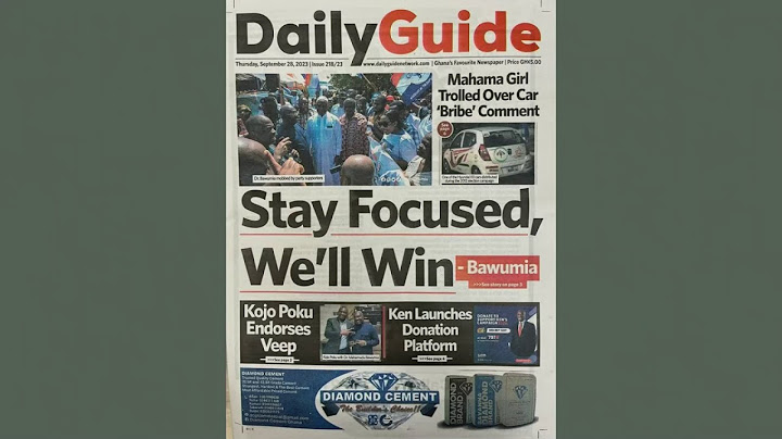 Stay focused, we'll win - Dr. Bawumia | AM Newspaper Review