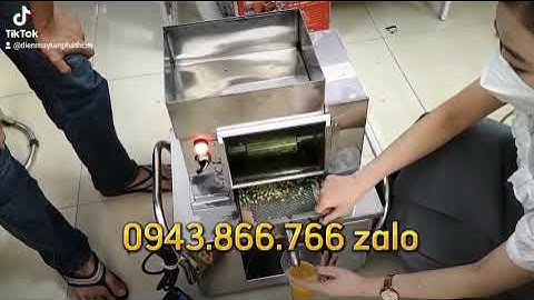 Máy ép chanh tắc quất không bị đắng không vỡ hạt dùng làm nước chấm hải sản, trà chanh trà tắc