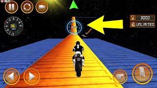 Mega Ramp Impossible Tracks Stunt Bike Rider Games - Motor Racer Simulator - Android GamePlay #2 screenshot 4