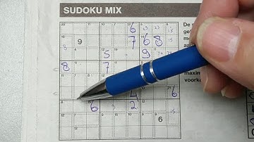 Sudoku attack! Yeah, 3 Sudokus on this day. (#482) Killer Sudoku puzzle. 03-18-2020 part 3 of 3