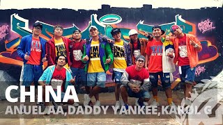 CHINA by Anuel AA,Daddy Yankee,Karol G,Ozuna,J Balvin | Zumba | TML Crew,Z Cats,South Boys
