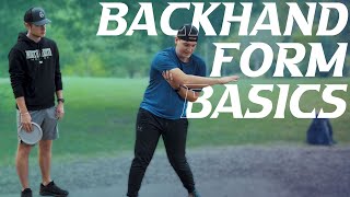 Backhand Form Basics - Beginner's Guide to Disc Golf