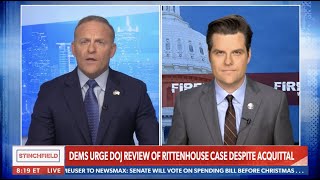 Gaetz: DOJ Action Against Kyle Rittenhouse Would Be a Travesty of Justice