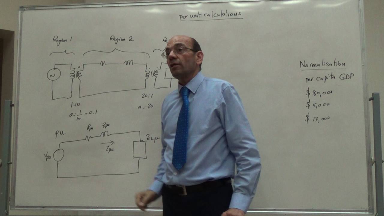 Per Unit Calculations (Example 2.3, Chapman 4e) (a), 11/7/2016