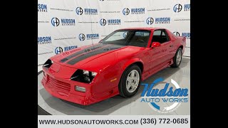 1992 Chevrolet Camaro RS “25th Anniversary Edition”//Start-Up, WalkAround & Tour// HUDSON AUTOWORKS