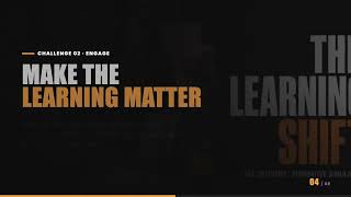 The Learning Shift - an interactive learning activity