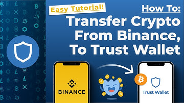 How To Transfer Crypto From BINANCE to TRUST WALLET - [Easy Tutorial]