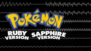 Pokemon Ruby/Sapphire (GBA)  Lilycove City (Oscilloscope View)