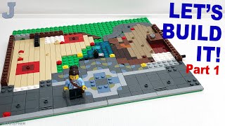 LEGO Icons 2026 Shopping Street 11371 Unboxing & Build Part 1