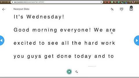 Nearpod Immersive Reader Tutorial