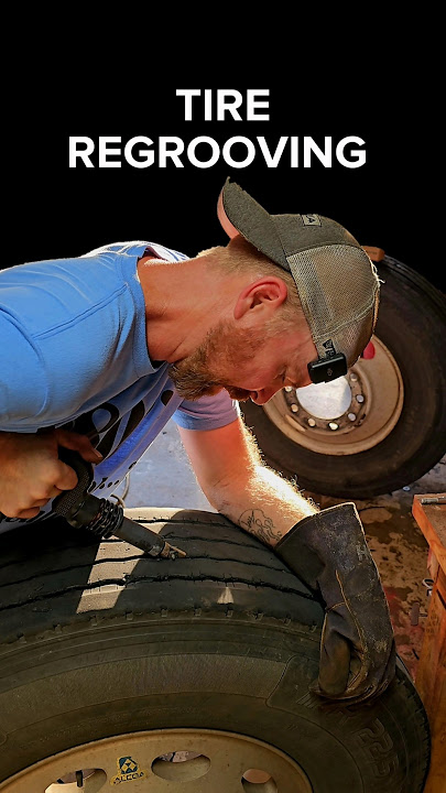 Tire regrooving basics
