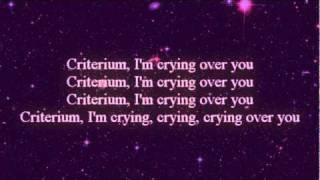 Shadowsheep - Goodbye Criterium (I'm crying over you)