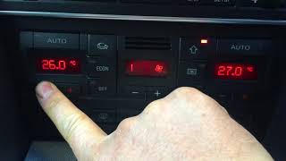 Audi A4 B6/B7 Climate control synchronization