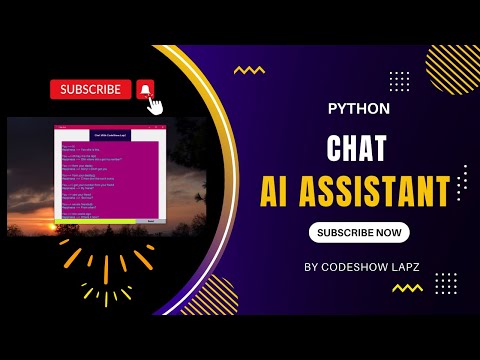 AI Assistant Chat Application ??? | CodeShow LapZ | 2022 |