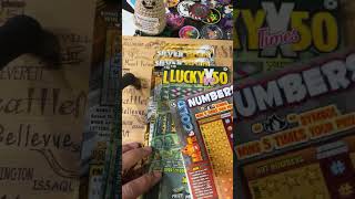 New $30 Lucky 50X, Washington Lottery #scratchofftickets #lotto #like #walottery