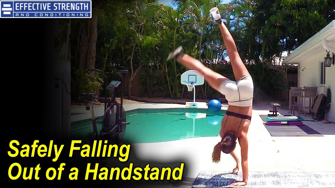 Safely Falling Out of The Handstand by Vanessa Munley - YouTube